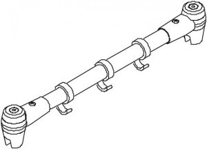 Crochet pour Accessoires Kermi NOVA 2000 Argent mat brillant