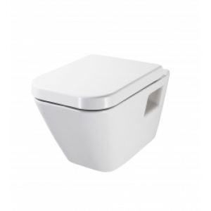 Cuvette suspendue en porcelaine blanche