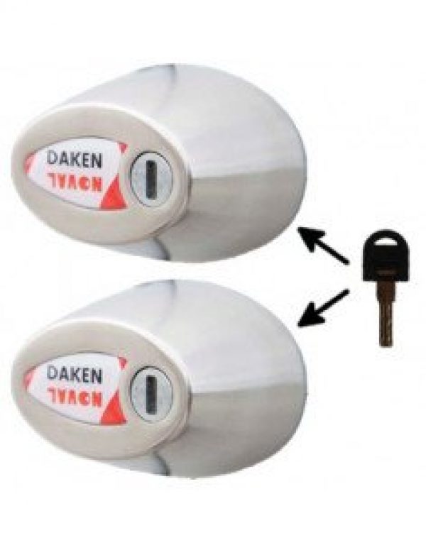DAKEN – Jeu de 2 serrures de voiture NOVAL s&rsquo;entrouvant – 84101