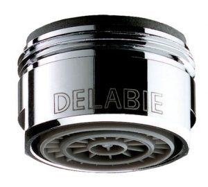 Delabie Aérateur antitartre sans économiseur Inox 50 mm 24.5P