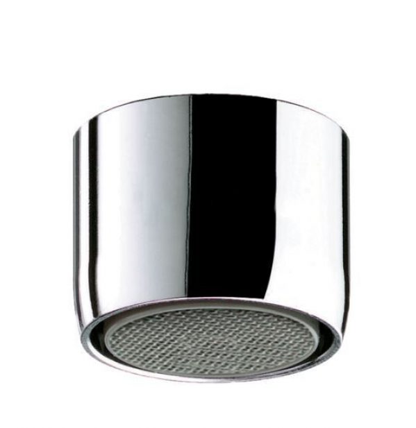 Delabie Aérateur F22/100 avec grille pour jet confortable Chromé 17 mm A22D75