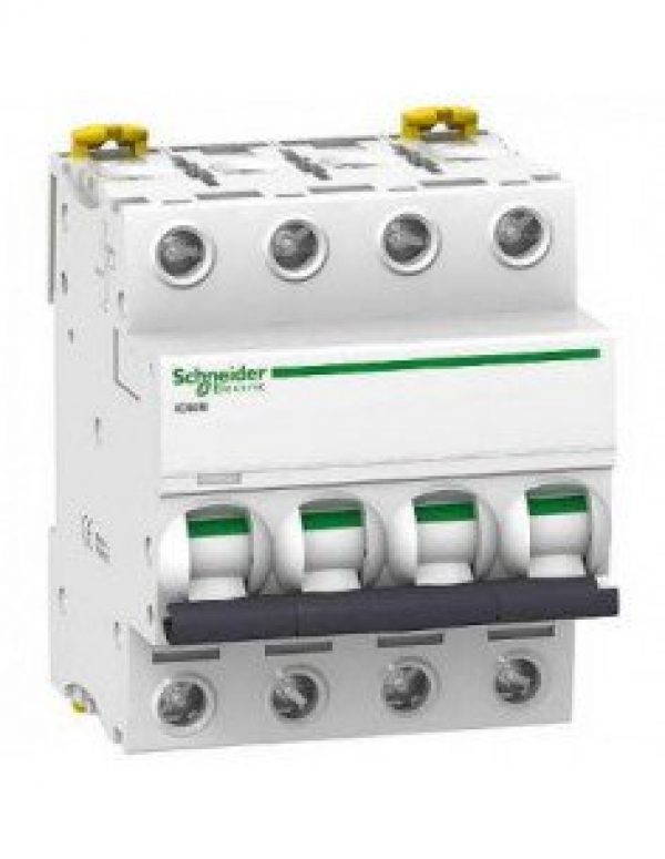 Disjoncteur 4P 16A courbe D SCHNEIDER Acti9 iC60N A9F77416