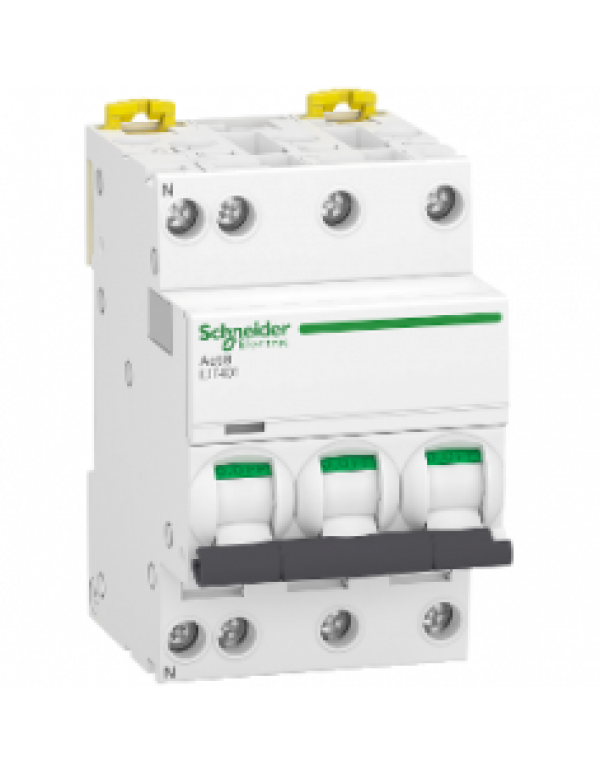 Disjoncteur tetrapolaire SCHNEIDER DT40 32A courbe C A9P22732