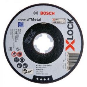Disque A Tronconner Bosch Professonal X Lock Expert For Metal O 125X16X2223 Mm