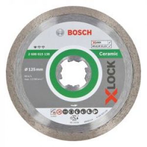 Disque A Tronconner Diamante Bosch Professional X Lock Standard For Ceramic O 125X2223X16X75