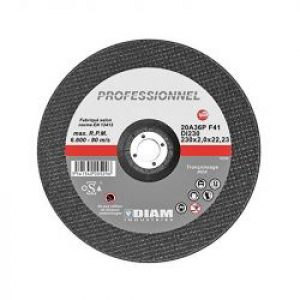Disque Abrasif Diam Di230 Professionnel O 230 Mm Pour Tole Et Inox