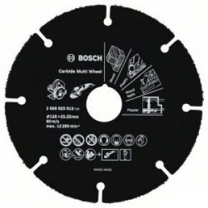 Disque Carbure Bosch Carbide Multi Wheel 76 Mm Pour Meuleuse D Angle Gws 108 76 V Ec