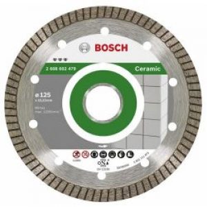 Disque Diamant Bosch Pro 2608602479 O 125 Mm Best Ceramic Extraclean Turbo