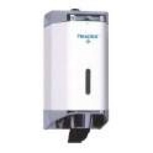 Distributeur de savon Hexotol acier blanc
