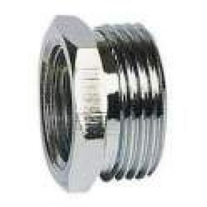 Doublure à 6 pans extérieur chromé mâle femelle 15×21 / 12×17