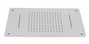 Douche de tête effet pluie et cascade, tête de douche, DPG 5017, 70 x 38cm