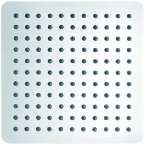 Douche de tête en acier inoxydable, carrée DPG2007 – 25x25cm