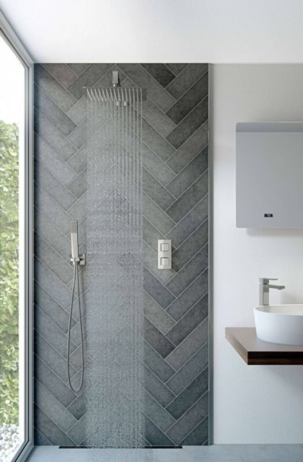 Douche Encastrable Vado Notion All Flow Vertical 2 Sorties 2 Poignées Chromé TAB-1721/NOT-CP