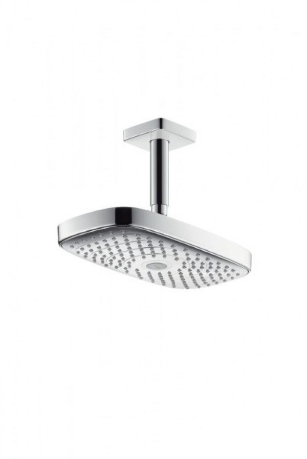 Douche Plafond Hansgrohe Raindance Select E 300x160mm 2 jets Chromé 27384400