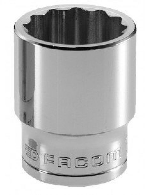 Douille 1/2&prime; 12 pans 23mm FACOM S.23