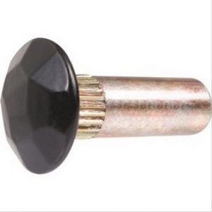 Douille martelée noire 6x23mm