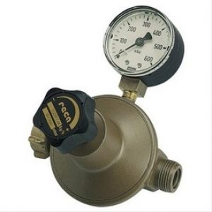 Détendeur basse pression avec manomètre pour gaz propane 4kg/h