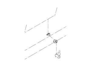 Déviateur de câble pour miroir Hewi Serie 801