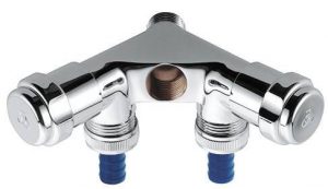 Ecarteur Grohe Eggemann GroheOriginal Was Double Robinet &lsquo;Simple&rsquo;