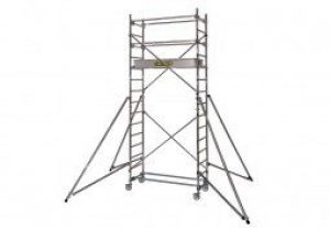 Echafaudage Professionnel Roulant Aluminium Intérieur