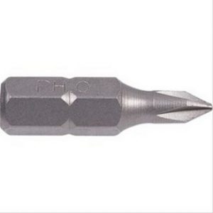 Embout de vissage Philips 25mm n°1, trempe Extra dure