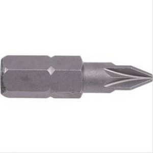 Embout de vissage Pozidriv 25mm n°3, trempe Dure