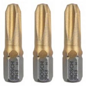 Embouts De Vissage Bosch 2607001548 Max Grip Phillips Ph3 3 Pieces