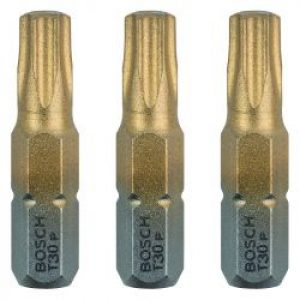 Embouts De Vissage Bosch 2607001696 Max Grip Torx T30 3 Pieces