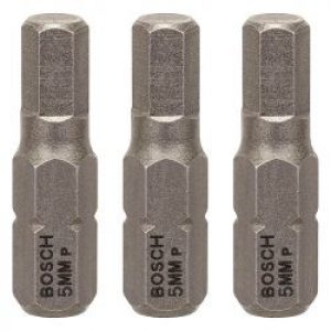 Embouts De Vissage Bosch 2607001726 Extra Dure Hex5 3 Pieces