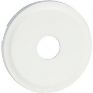 Enjoliveur prise TV simple mâle Céliane Legrand Blanc