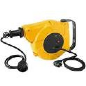 Enrouleur mural automatique rétractable 15M 3G1.5MM2