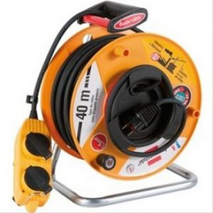 Enrouleur pour travaux en hauteur  40M, câble H07RN -F 3G1,5