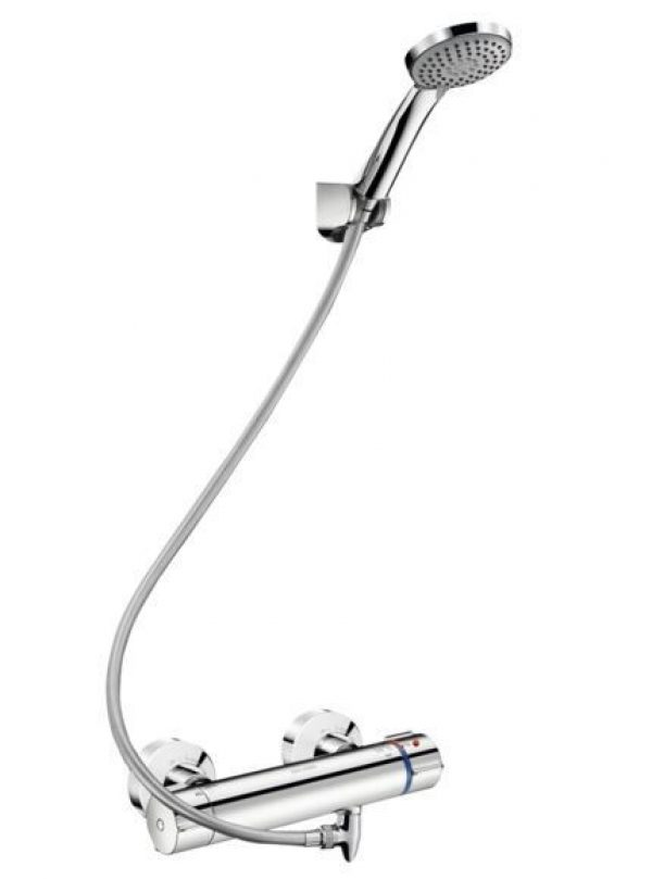 Ensemble de Douche Delabie SECURITHERM Autovidale Thersmostatique 3 jets H9769HYG