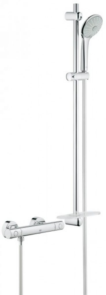 Ensemble de Douche Grohe Grohtherm 1000 Cosmopolitan 3 jets Chromé