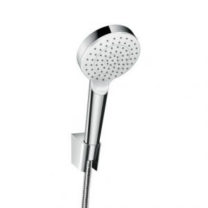 Ensemble de Douche Hansgrohe Crometta 1jet avec Flexible de Douche Blanc/Chromé