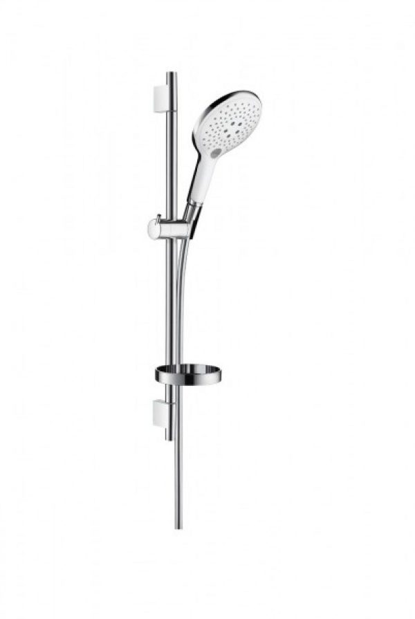 Ensemble de Douche Hansgrohe Raindance Select 150/Unica‘S Puro 0.65m blanc/Chromé
