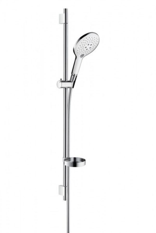 Ensemble de Douche Hansgrohe Raindance Select 150/Unica‘S Puro 0.90m blanc/Chromé