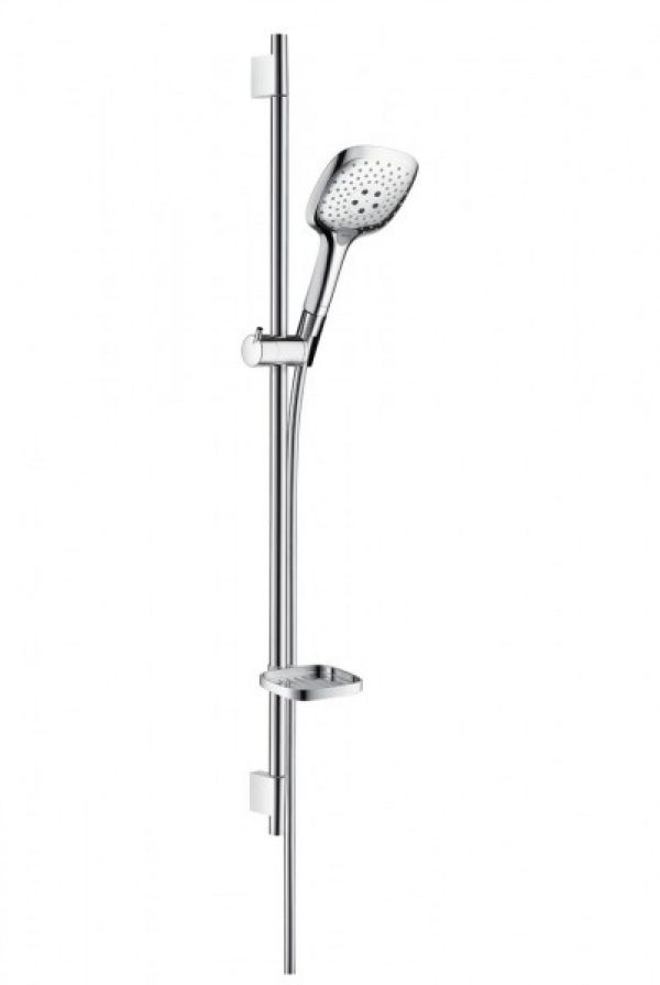 Ensemble de Douche Hansgrohe Raindance Select E 150 Unica&rsquo;S Puro 0,90 m Chromé