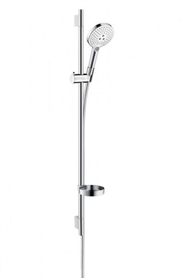 Ensemble de Douche Hansgrohe Raindance Select S 120 avec Barre 0,90 m blanc/Chromé
