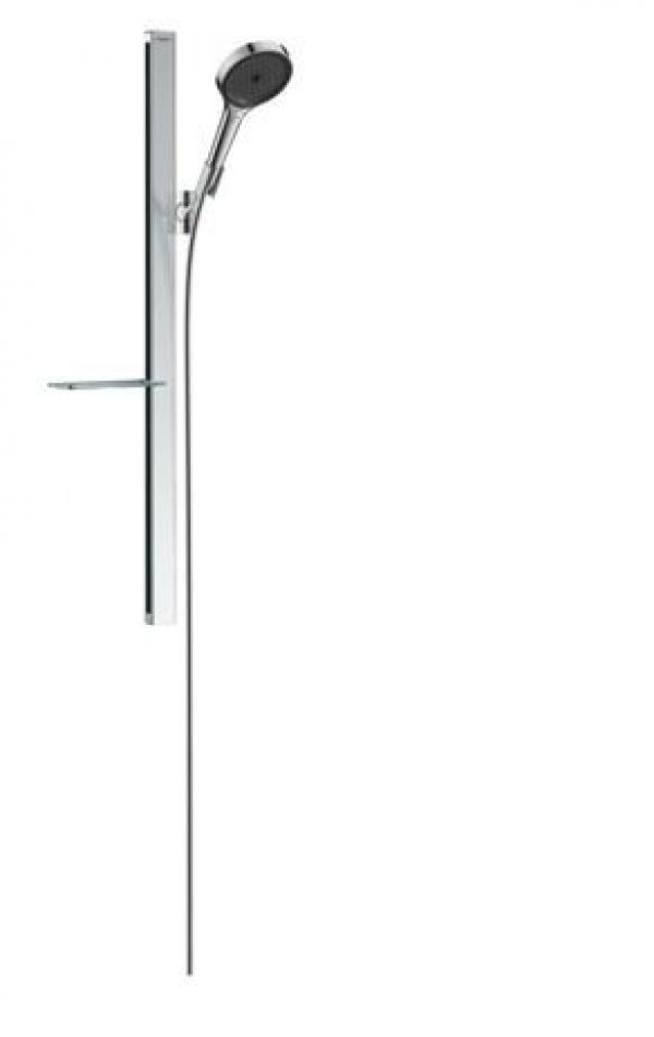 Ensemble de Douche Hansgrohe Rainfinity 130 3jets avec barre de douche et porte-savon Chromé