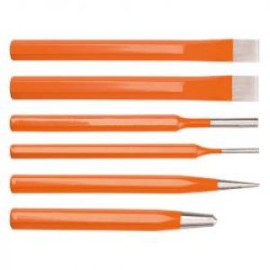 Ensemble De Poincons Et Burins 6 Pieces Neo Tools 33 061