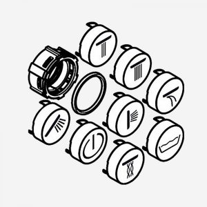 Ensemble de symboles Hansgrohe Shower Select