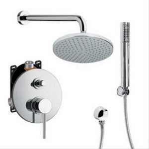 Ensemble douche à encastrer Mix Nova P-Pro Ø220mm