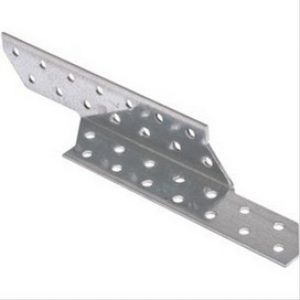 Equerre renvoyée gauche A32xB32xC210mm Ø5mm