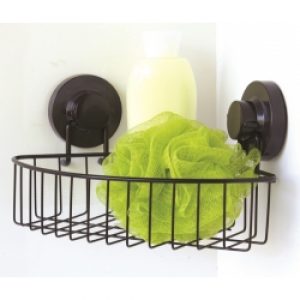 Etagére d&rsquo;angle basse fix noir