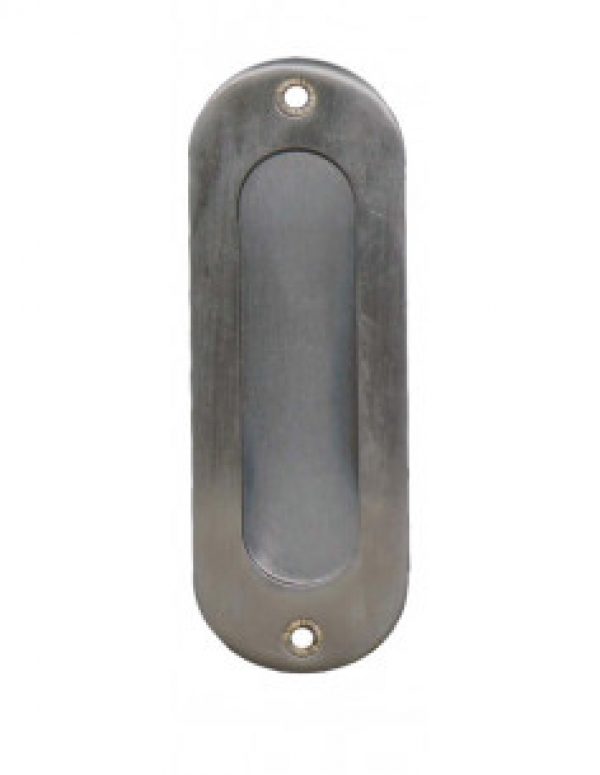 EUROWALE – Poignée cuvette inox ovale 120 – IN012