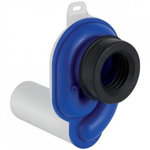 Evacuation WC Geberit Siphon horizontal pour urinoir