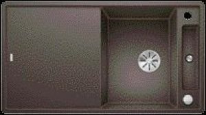 Evier Encastrable Blanco Axia III 5 S avec planche en verre (523215)