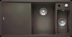 Evier Encastrable Blanco Axia III 6 S avec planche en verre