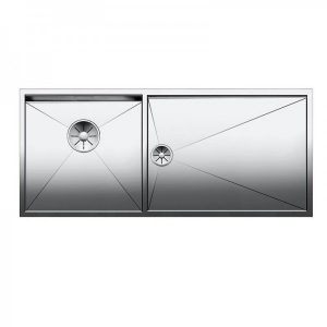 Evier Encastrable Blanco Zerox 400/550-T-IF égouttoir (521604)